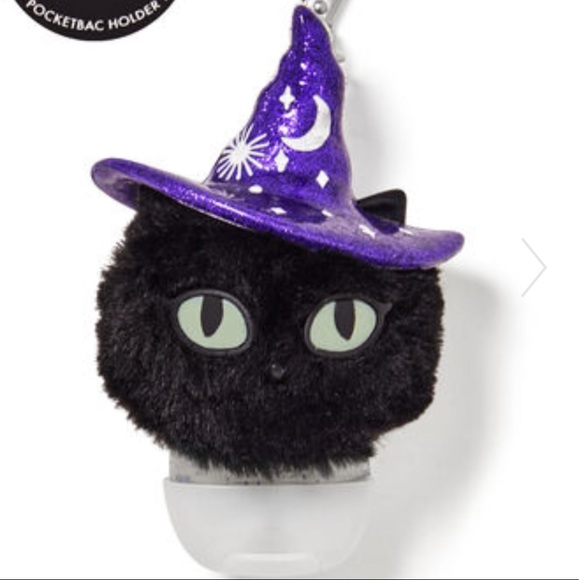 GLOW-IN-THE-DARK BLACK CAT POM
Sanitizer Holder - Picture 3 of 6